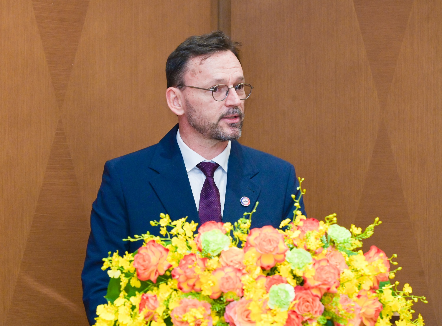Ông Julien Seillan, Giám đốc AFD tại Việt Nam cam kết đồng hành, tạo điều kiện để Petrovietnam tiếp cận các thông lệ quốc tế, kinh nghiệm, nguồn lực tài chính dài hạn cho những khoản đầu tư chiến lược.