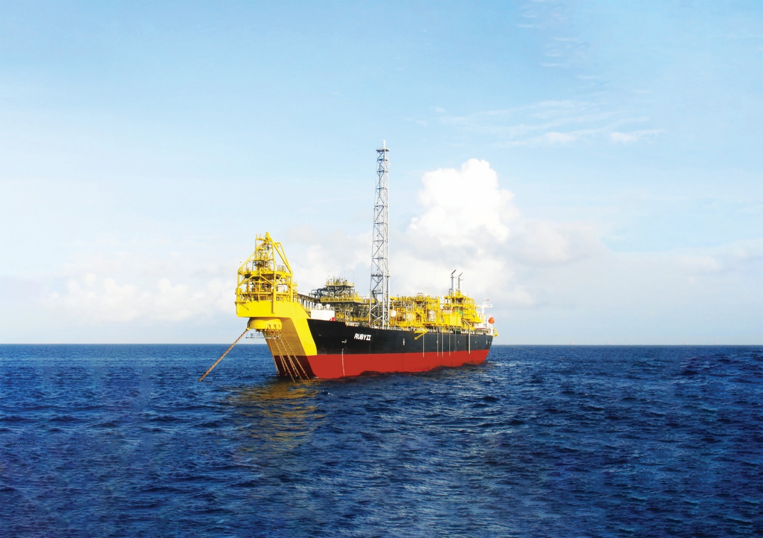 FPSO Ruby II của PTSC hiện đang phục vụ hoạt động khai thác dầu khí tại Lô 01 & 02 ngoài khơi thềm lục địa Việt Nam
