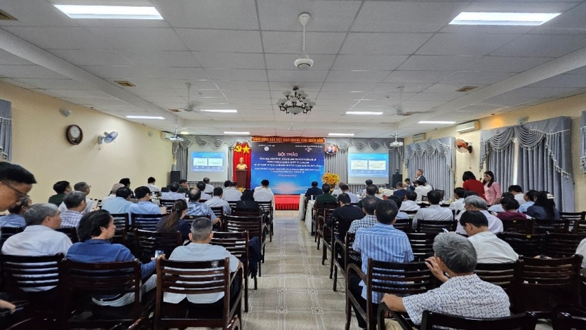 Toàn cảnh Hội thảo tại Viện Hải Dương Học - Nha Trang.