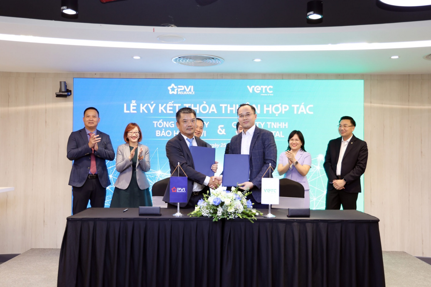 Bảo hiểm PVI và VETC Digital ký kết hợp tác, cùng khai thác nguồn lực của hai bên
