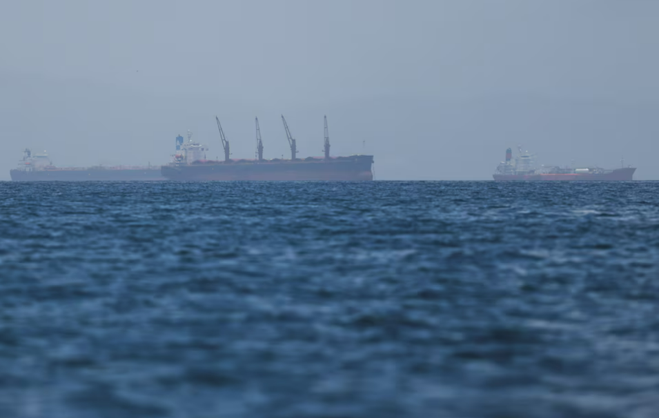 Tàu chở dầu neo đậu gần cảng Jose của công ty dầu khí nhà nước Venezuela PDVSA, tại Puerto La Cruz, Venezuela. (Ảnh: Reuters)