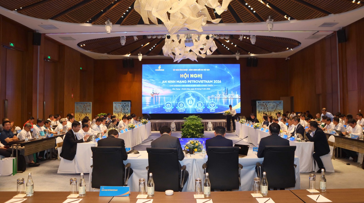 Toàn cảnh hội nghị An ninh mạng năm 2026 của PETROVIETNAM.