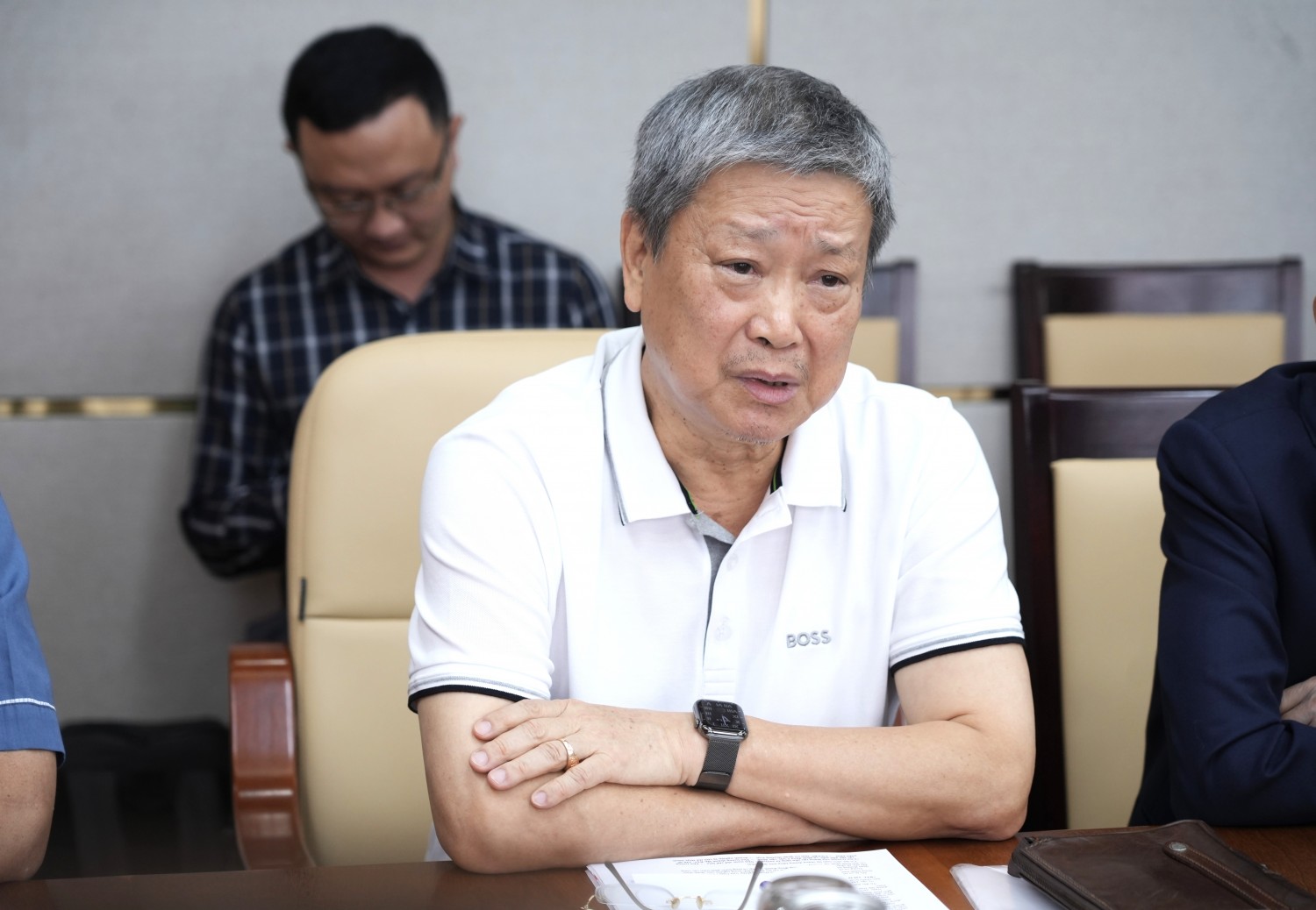 Ông Hồ Tuấn Anh, Chủ tịch Hiệp hội Phát triển Văn hóa Doanh nghiệp Việt Nam, Trưởng Ban Tổ chức 248 đánh giá cao sự đồng hành của PETROVIETNAM trong các hoạt động lan tỏa văn hóa doanh nghiệp trong những năm qua.