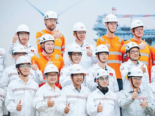 PTSC M&C Penetrates European Offshore Wind Market with Handover of Baltica 2 Substations