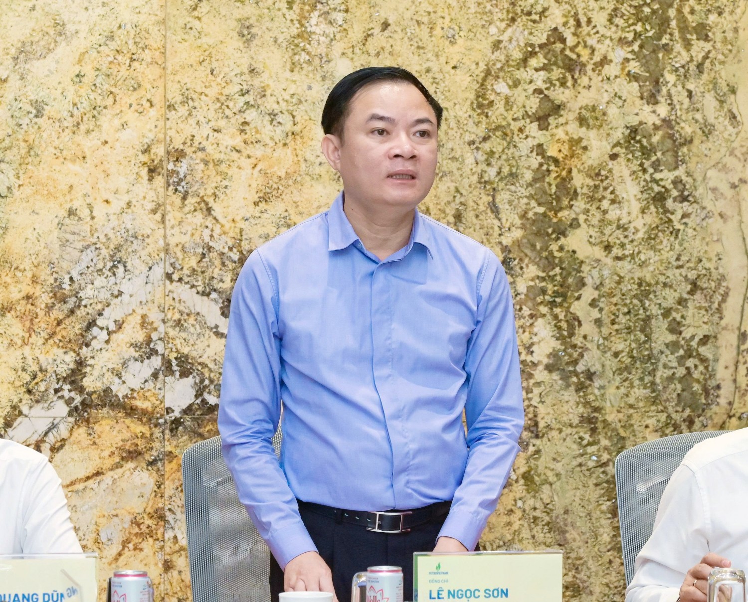 Đồng chí Lê Ngọc Sơn, Bí thư Đảng ủy, Chủ tịch HĐTV PETROVIETNAM: Tập đoàn phải đẩy nhanh tiến độ các dự án trọng điểm, nâng cao hiệu quả đầu tư, sử dụng vốn và đổi mới phương thức quản trị.
