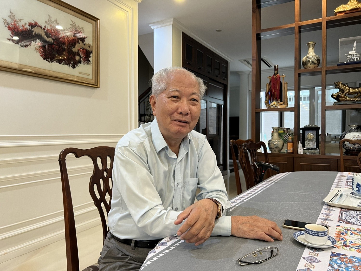 Ông Ngô Thường San, nguyên Tổng Giám đốc Tổng công ty Dầu khí Việt Nam (nay là Tập đoàn Công nghiệp - Năng lượng Quốc gia Việt Nam), nguyên Tổng Giám đốc Vietsovpetro: 