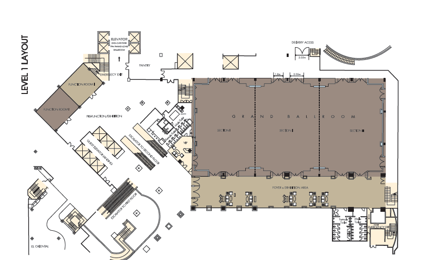 Map-Melia Hotel”