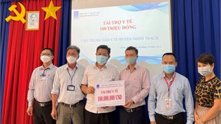KĐN hỗ trợ gần 500 triệu đồng cho huyện Nhơn Trạch