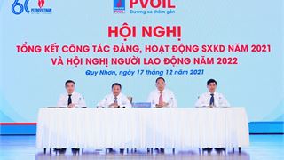 Năm 2021: PVOIL vượt qua khó khăn của đại dịch Covid-19, ghi nhận kết quả kinh doanh khả quan