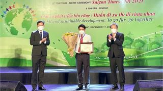 PVFCCo nhận vinh danh “Doanh nghiệp vì cộng đồng” năm 2021