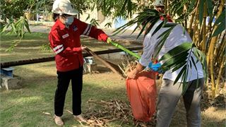 NT2: Ra quân tổng vệ sinh công ty