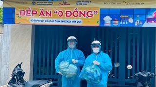 Công đoàn PVCFC hỗ trợ "Bếp ăn 0 đồng" tại Cà Mau