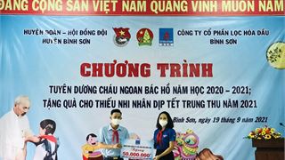 BSR tổ chức tặng quà Tết Trung thu cho các cháu thiếu nhi