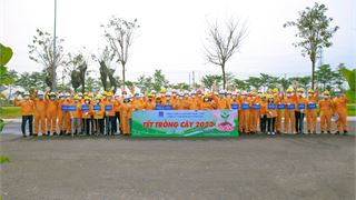 KVT tổ chức “Tết trồng cây” năm 2022 tại Kho cảng PV GAS Vũng Tàu