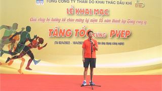 PVEP khai mạc giải chạy “Tăng tốc cùng PVEP”
