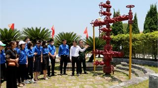 Tuổi trẻ PETROCONs tổ chức về nguồn giáo dục truyền thống lịch sử tại Thái Bình