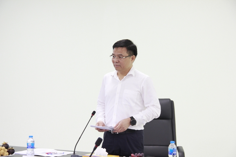 Tổng Giám đốc Lê Mạnh Hùng làm việc với Ban QLDA Sông Hậu 1, Long Phú 1