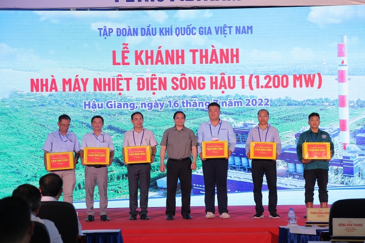 Petrovietnam long trọng tổ chức Lễ khánh thành Nhà máy Nhiệt điện Sông Hậu 1