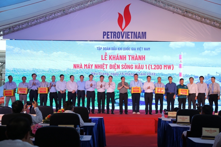 Petrovietnam long trọng tổ chức Lễ khánh thành Nhà máy Nhiệt điện Sông Hậu 1