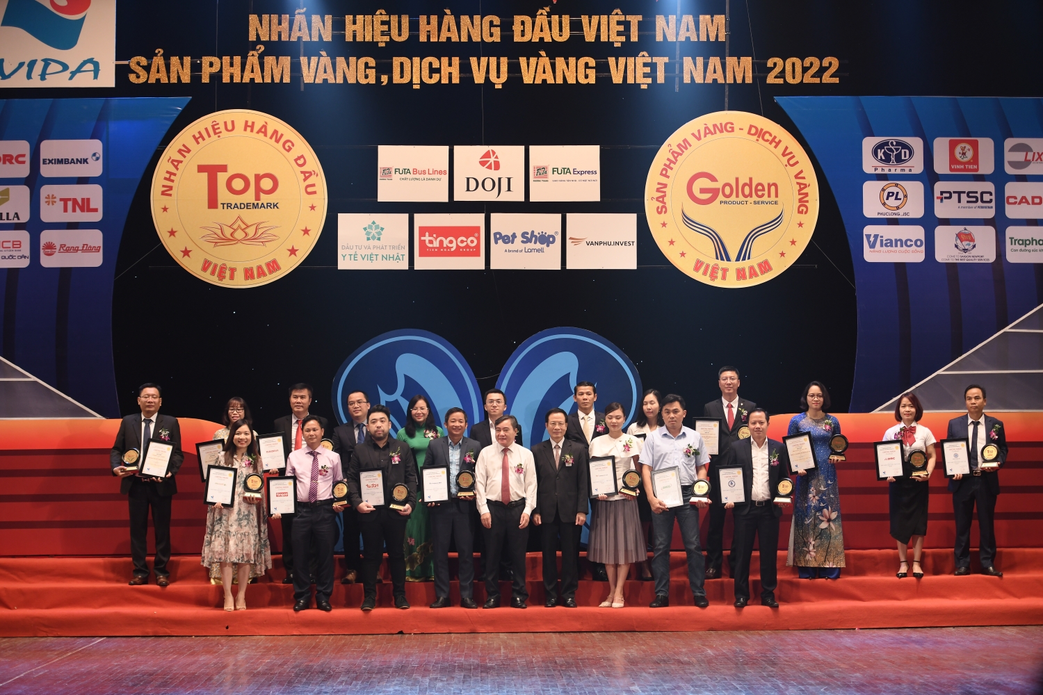 PTSC đạt danh hiệu Top 10 Nhãn hiệu hàng đầu Việt Nam 2022