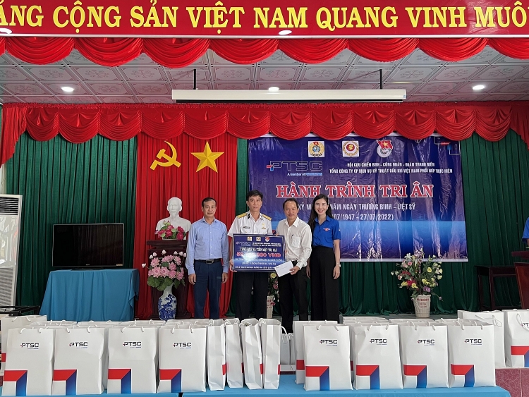 Tổng công ty PTSC tổ chức các hoạt động tri ân ngày Thương binh liệt sĩ 27/7 PTSC tổ chức