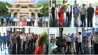 Các đơn vị Vietsovpetro tổ chức nhiều hoạt động tri ân nhân Ngày Thương binh - Liệt sĩ