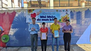 PVCFC trợ sức bà con khắc phục thiệt hại do mưa dông tại Cà Mau