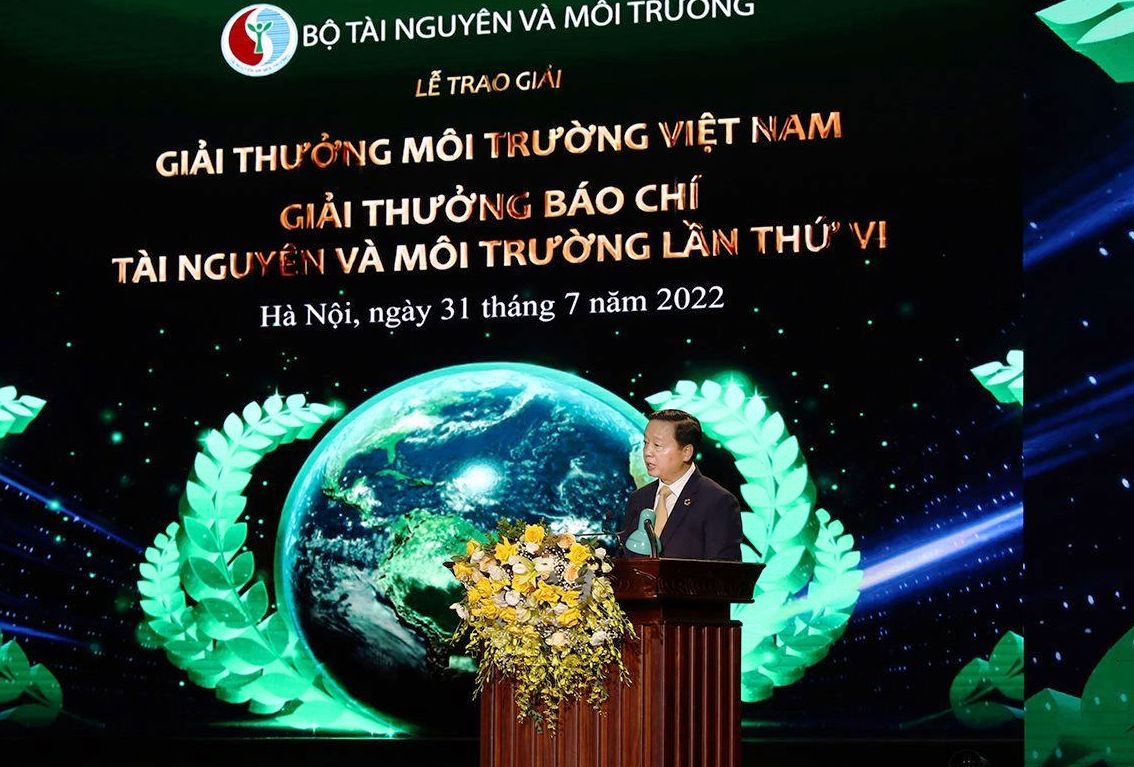 Petrovietnam đồng hành cùng lễ trao Giải thưởng Môi trường Việt Nam năm 2021