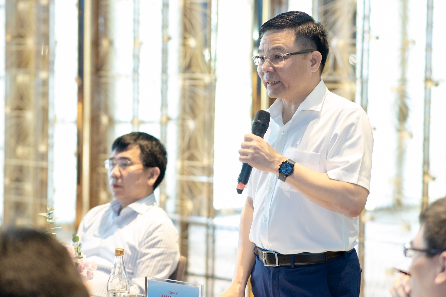 Tổng Giám đốc Petrovietnam Lê Mạnh Hùng phát biểu chỉ đạo