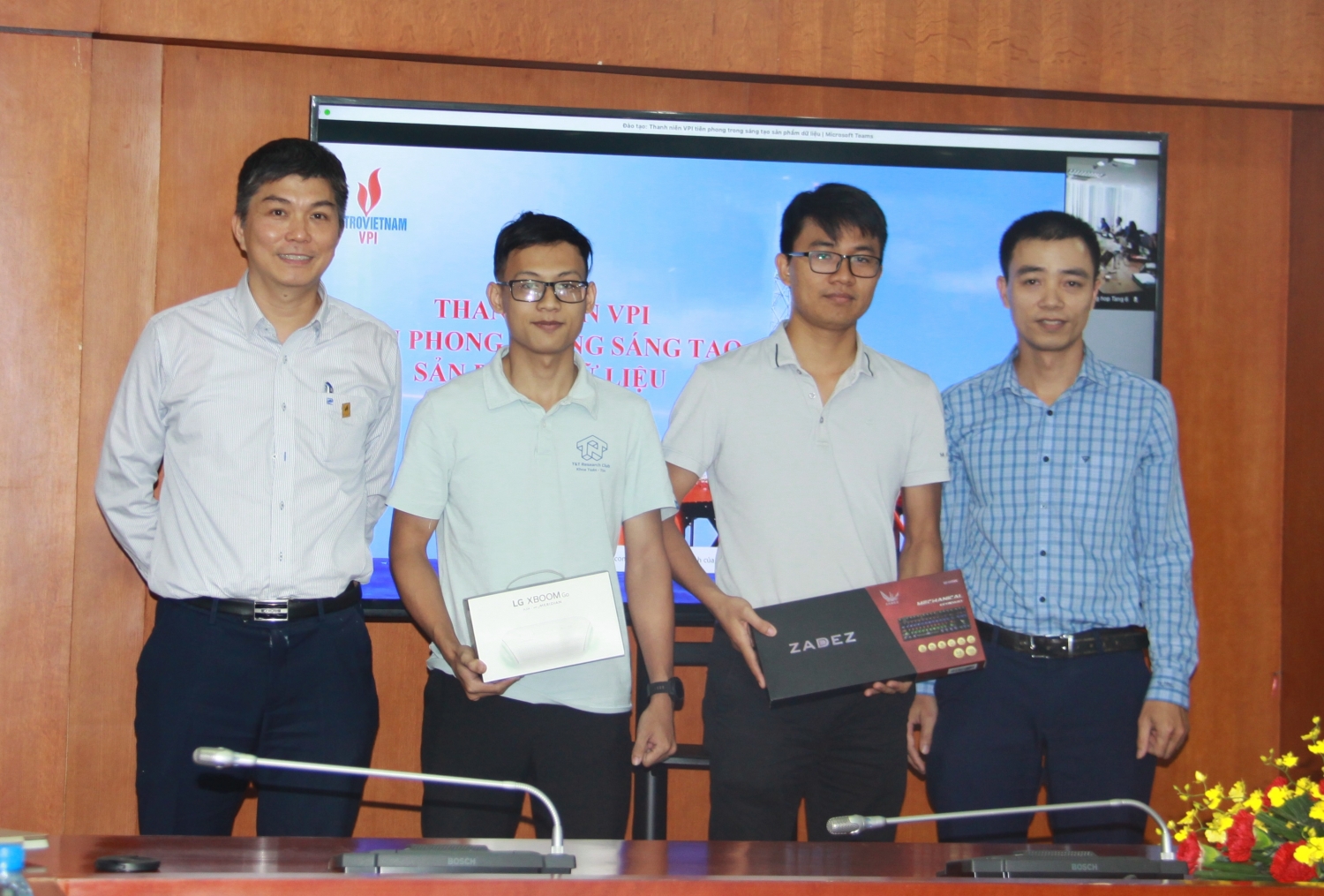 Thanh niên VPI tiên phong trong sáng tạo sản phẩm dữ liệu Thanh niên VPI tiên phong trong sáng tạo sản phẩm dữ liệu