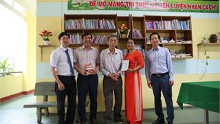 Khánh thành và bàn giao thư viện xanh Trường THCS Hành Tín Tây do BSR tài trợ