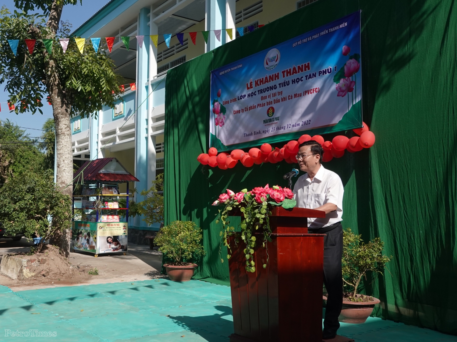 Phân bón Cà Mau khánh thành thêm 06 phòng học mới tại Đồng Tháp Phân bón Cà Mau khánh thành thêm 06 phòng học mới tại Đồng Tháp