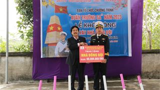 Petrovietnam hỗ trợ kinh phí xây dựng, sửa chữa "Nhà đồng đội" tại Thái Bình và Nam Định