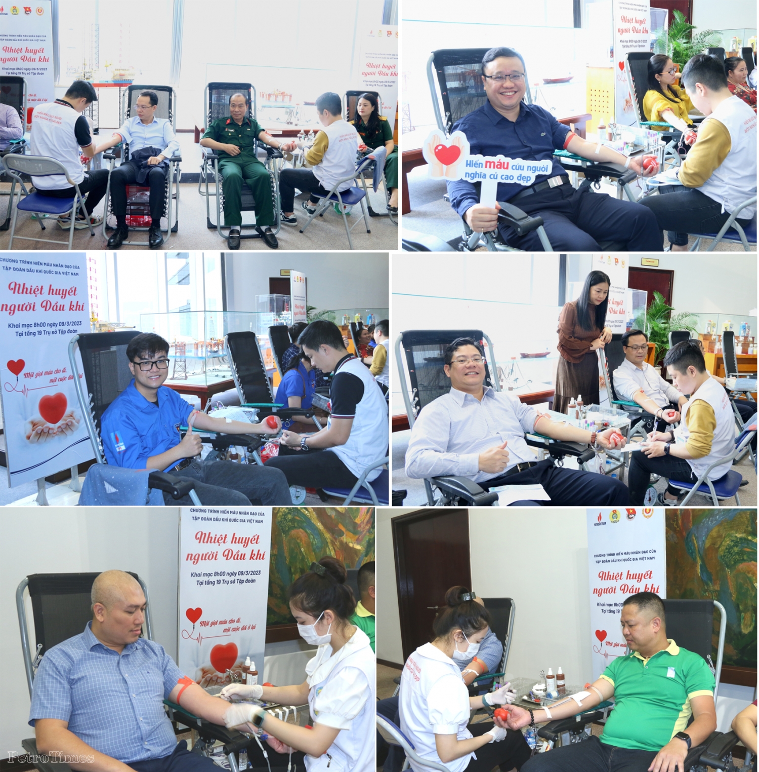 Petrovietnam tổ chức Ngày hội hiến máu “Nhiệt huyết người Dầu khí” năm 2023