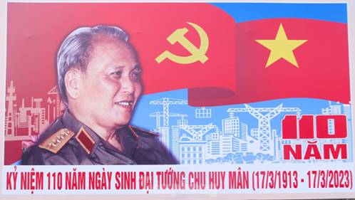 Hướng dẫn tuyên truyền kỷ niệm 110 năm Ngày sinh đồng chí Chu Huy Mân (17/3/1913 - 17/3/2023)”