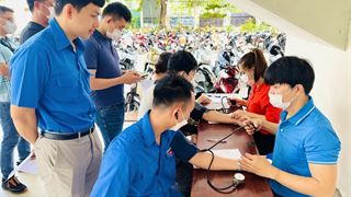 Công đoàn Vietsovpetro tham gia chương trình hiến máu tình nguyện tại Bà Rịa - Vũng Tàu