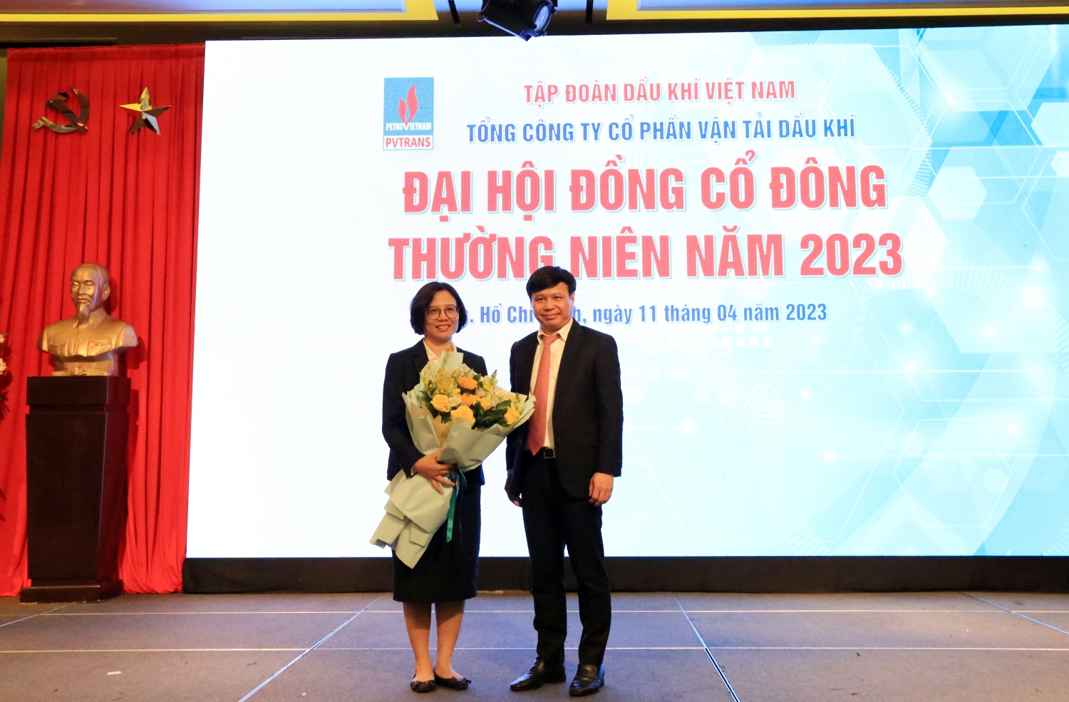 bà Ngô Thị Thu Linh vào Ban Kiểm soát của Tổng công ty nhiệm kỳ 2023 – 2028.