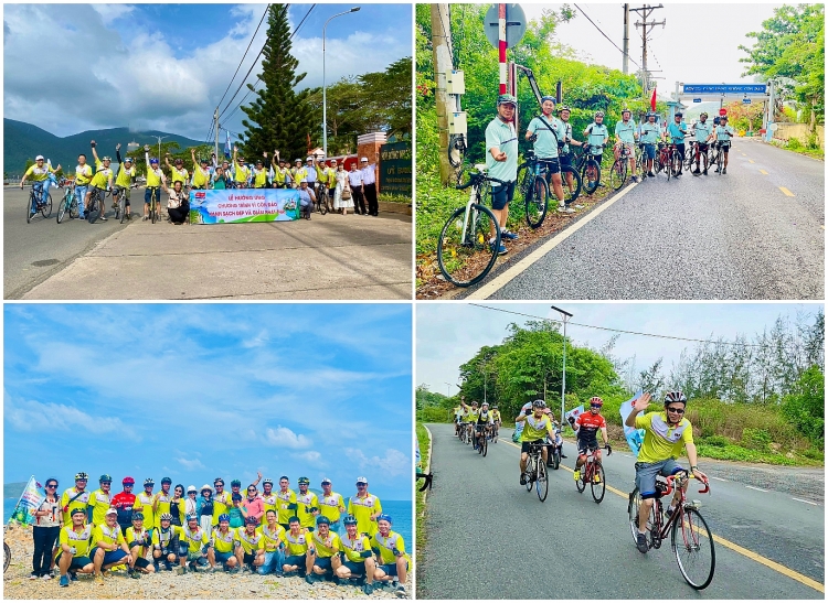 Tour de Côn Đảo - “Vì Côn đảo xanh sạch đẹp, giảm phát thải”