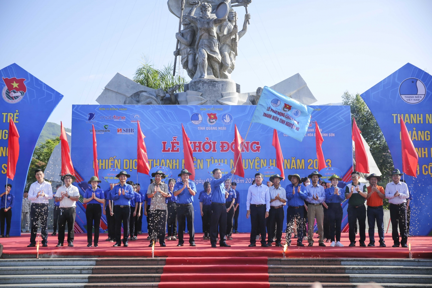 Tuổi trẻ BSR xung kích trong chiến dịch Thanh niên tình nguyện hè năm 2023 của tỉnh Quảng Ngãi