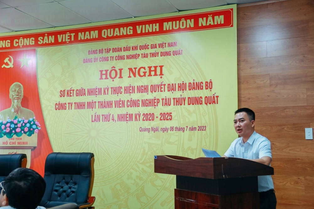Đảng bộ DQS sơ kết giữa nhiệm kỳ thực hiện nghị quyết Đại hội lần thứ IV, 2020-2025 Đảng bộ DQS sơ kết giữa nhiệm kỳ thực hiện nghị quyết Đại hội lần thứ IV, 2020-2025