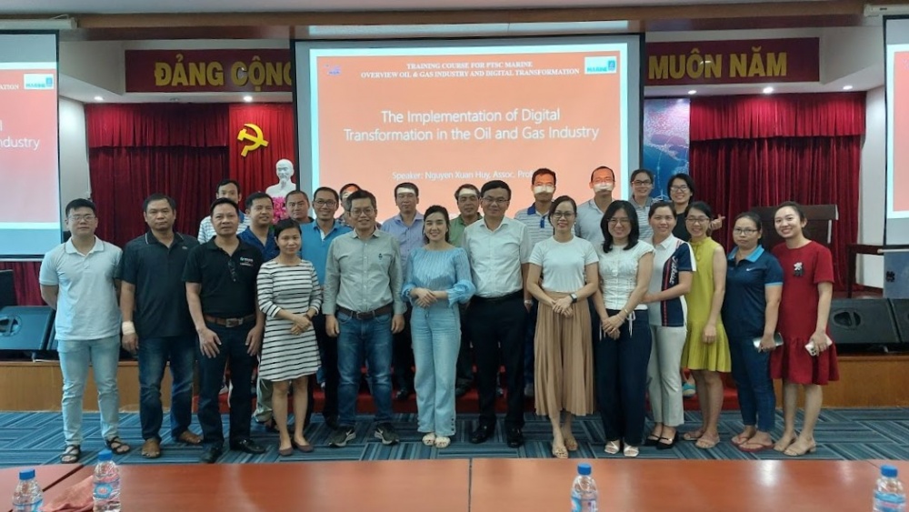 PTSC Marine tổ chức đào tạo về “Ngành Công nghiệp Dầu khí và xu hướng chuyển đổi số” PTSC Marine tổ chức đào tạo về “Ngành Công nghiệp Dầu khí và xu hướng chuyển đổi số”