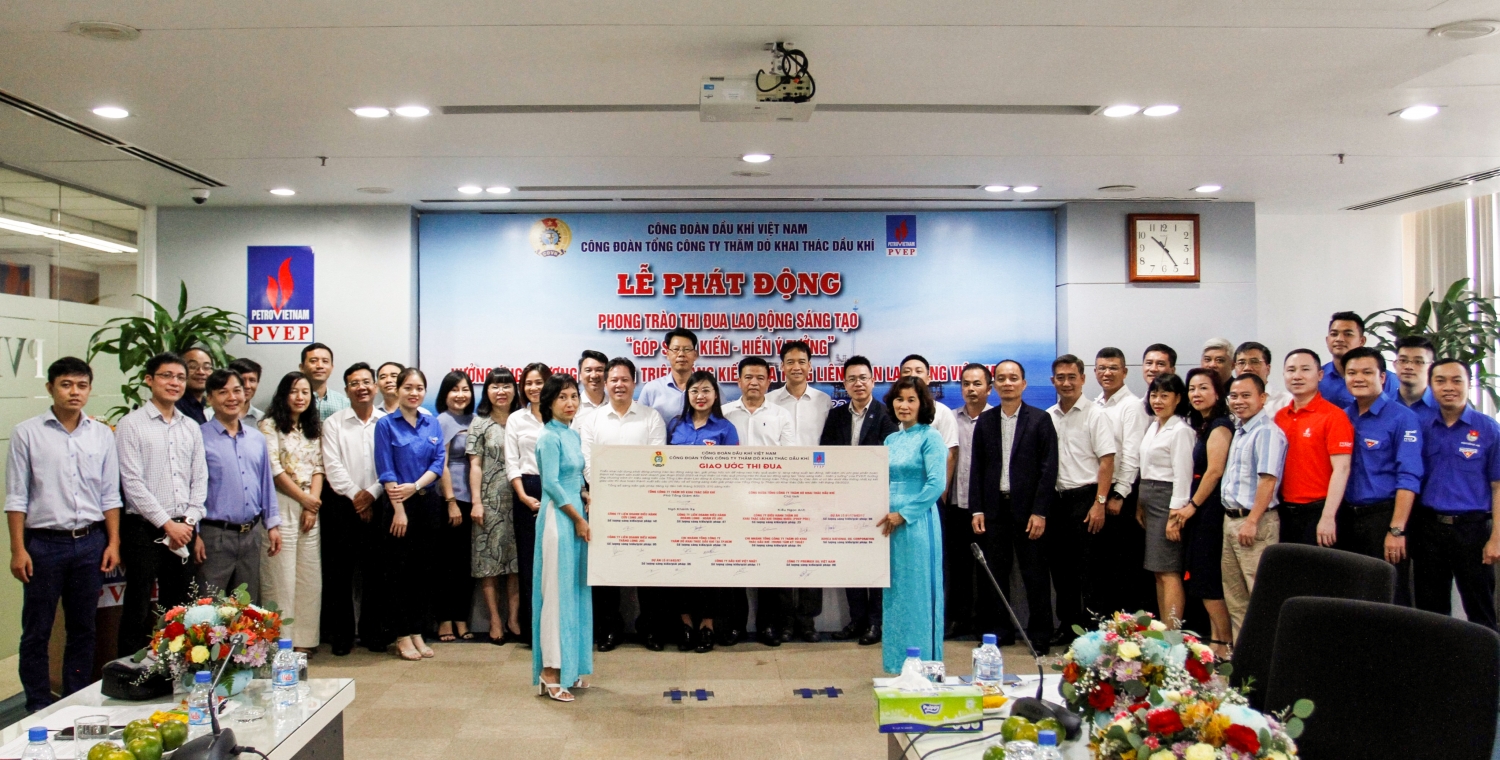PVEP phát động phong trào thi đua Công đoàn PVEP luôn sát cánh, đồng hành người lao động