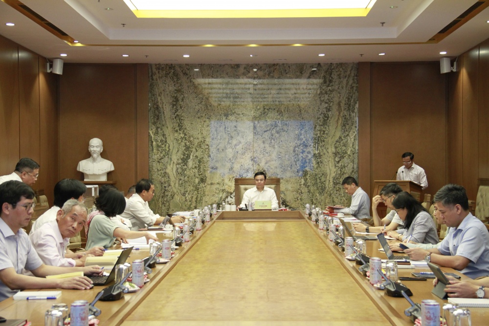 Đảng bộ Cơ quan Tập đoàn sơ kết hoạt động 6 tháng đầu năm 2023 và giữa nhiệm kỳ 2020 - 2025”