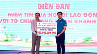 PVEP đồng hành cùng diễn đàn “Niềm tin của người lao động với tổ chức Công đoàn”