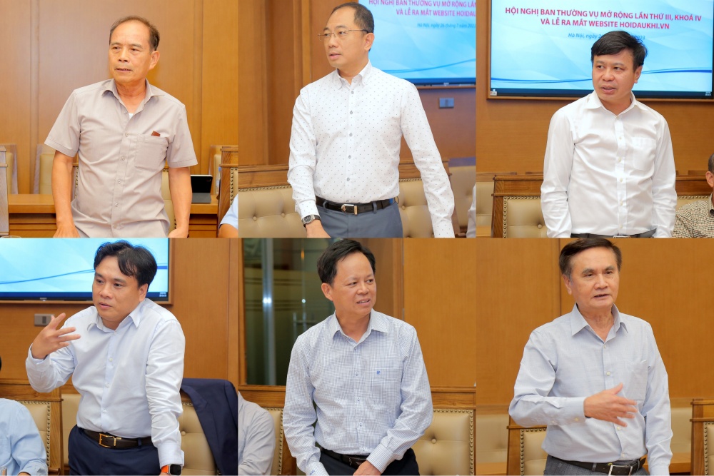 Hội Dầu khí Việt Nam họp Ban Thường vụ mở rộng lần thứ III khóa IV nhiệm kỳ 2022 - 2027 Hội Dầu khí Việt Nam họp Ban Thường vụ mở rộng lần thứ III khóa IV nhiệm kỳ 2022 - 2027