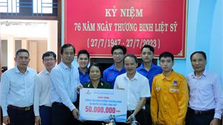 Hội Cựu chiến binh và Công đoàn PV GAS tổ chức nhiều chương trình tri ân kỷ niệm 76 năm Ngày Thương binh - Liệt sỹ