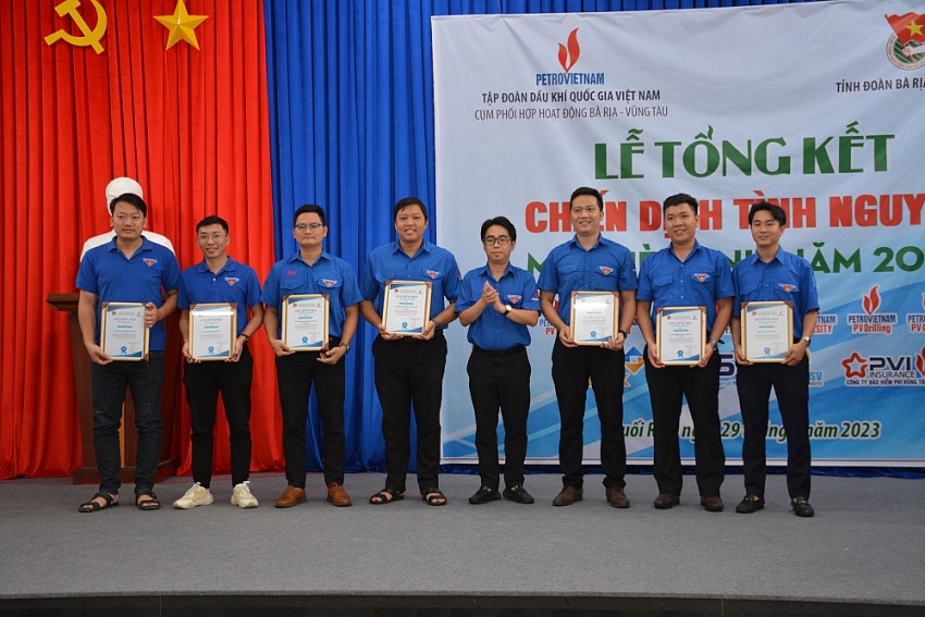 Cụm phối hợp hoạt động Bà Rịa - Vũng Tàu: Tổng kết chiến dịch tình nguyện Mùa hè xanh năm 2023 Cụm phối hợp hoạt động Bà Rịa - Vũng Tàu: Tổng kết chiến dịch tình nguyện Mùa hè xanh năm 2023