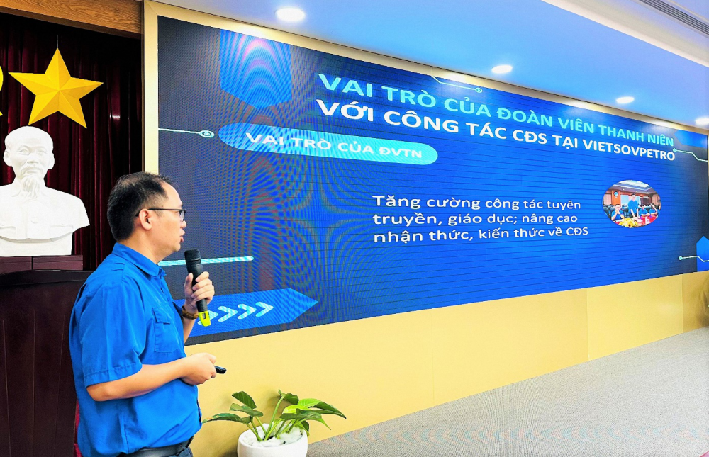 Đoàn Thanh niên Vietsovpetro tổ chức sinh hoạt khoa học công nghệ về chuyển đổi số Đoàn Thanh niên Vietsovpetro tổ chức sinh hoạt khoa học công nghệ về chuyển đổi số