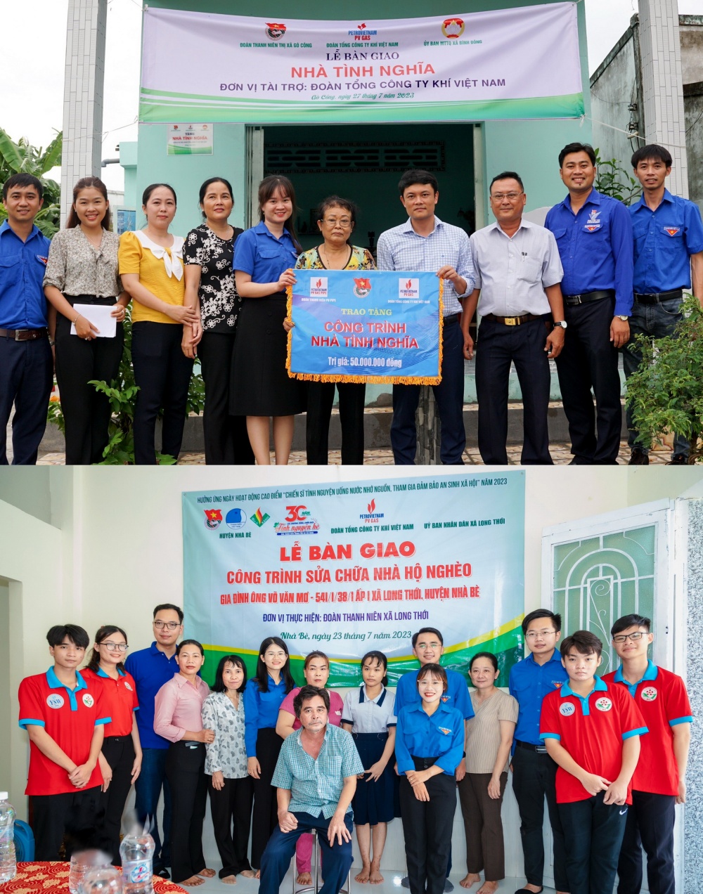 Đoàn thanh niên PV GAS phối hợp trao tặng 2 căn nhà cho gia đình chính sách Đoàn thanh niên PV GAS phối hợp trao tặng 2 căn nhà cho gia đình chính sách
