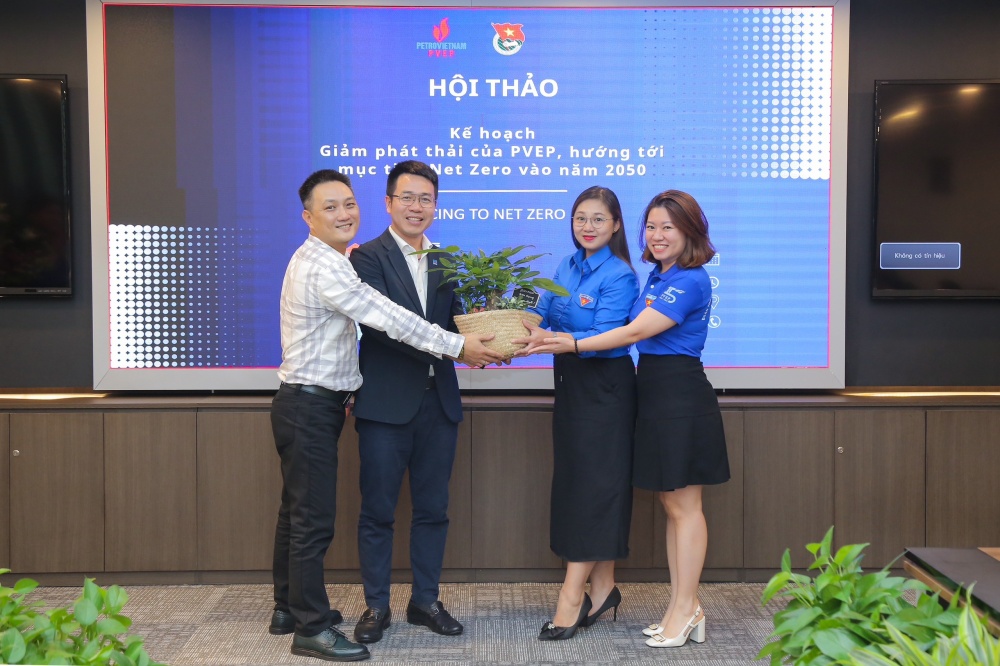 Tuổi trẻ PVEP đồng hành cùng chiến lược giảm phát thải Tuổi trẻ PVEP đồng hành cùng chiến lược giảm phát thải